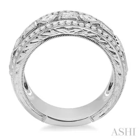 1 Ctw Diamond Fashion Ring in 14K White Gold