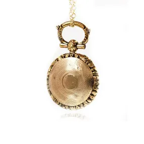 Antique Victorian 9ct Gold Mourning Locket