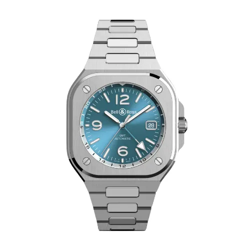 Bell & Ross BR 05 GMT Automatic Stainless Steel Bracelet Men Watch