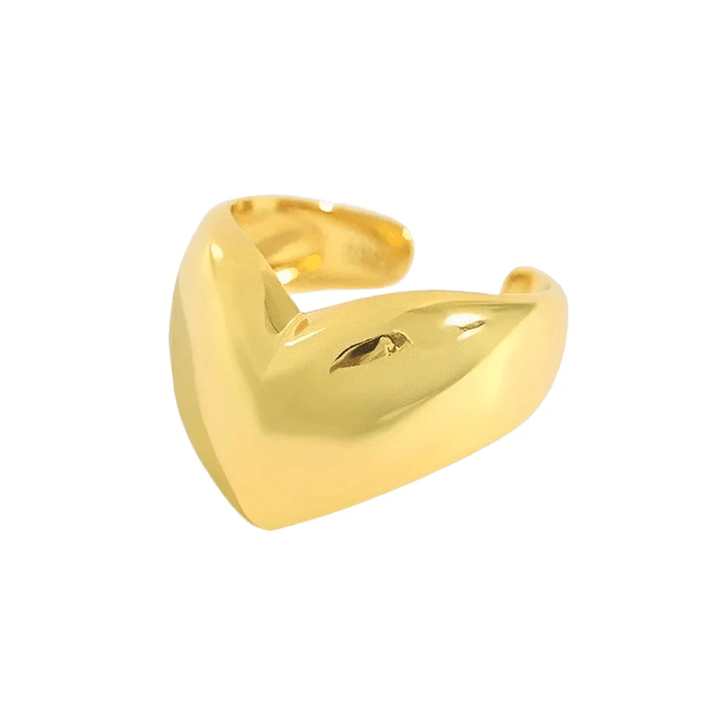 Bold Heart Ring