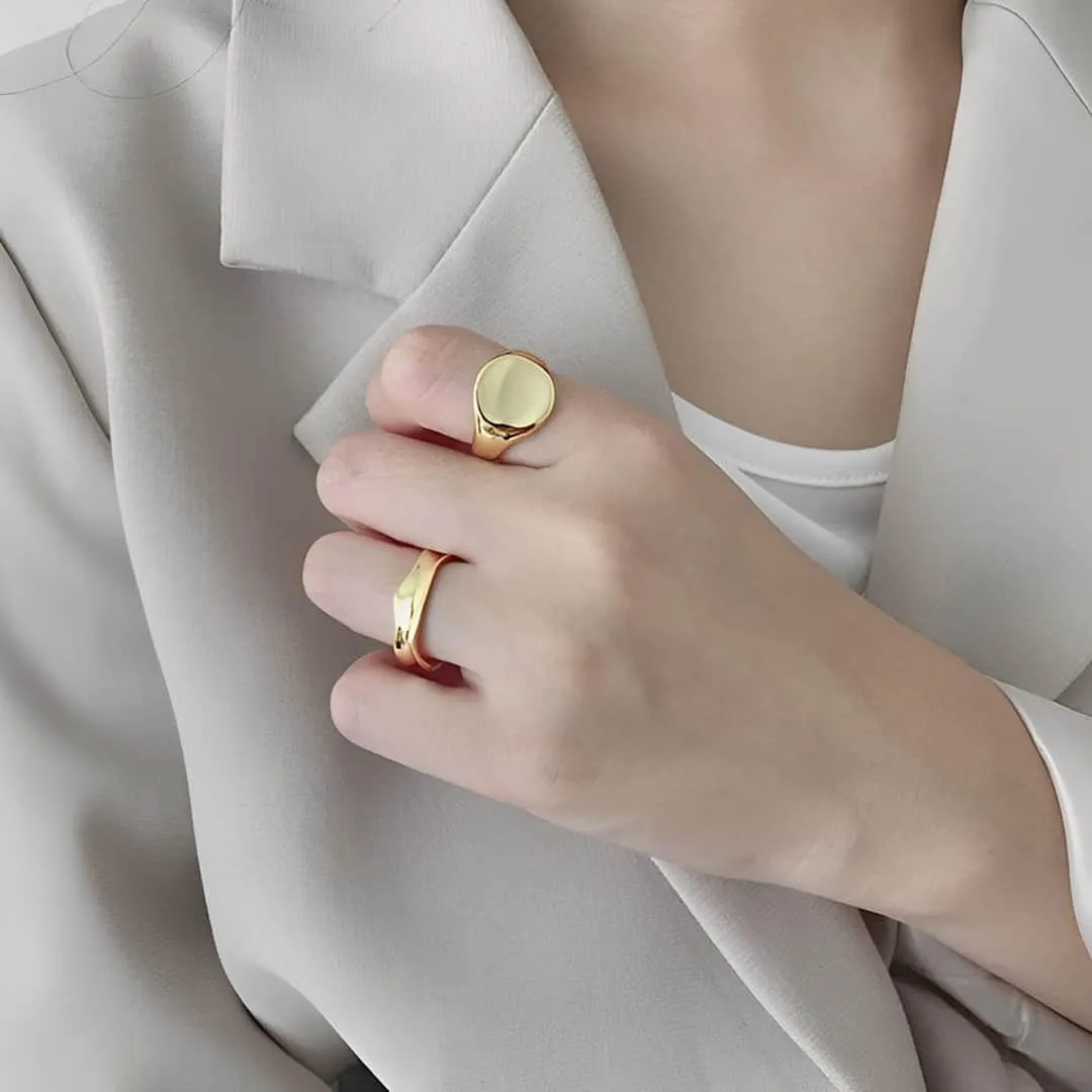 Bold Signet Ring