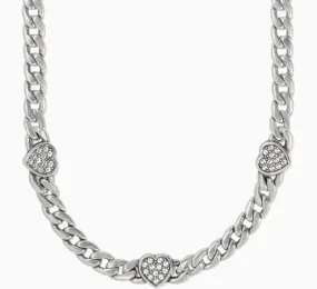 Cleo Heart Reversible Necklace