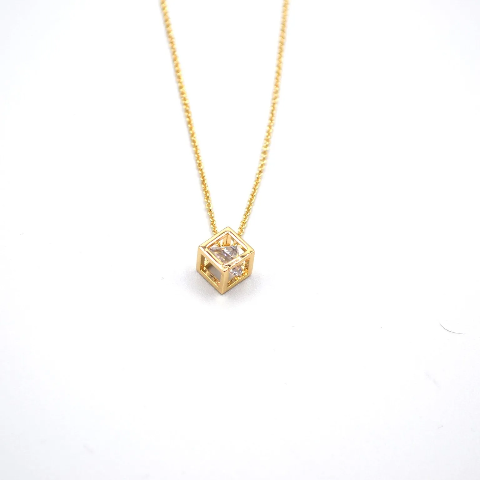 Cubed Necklace