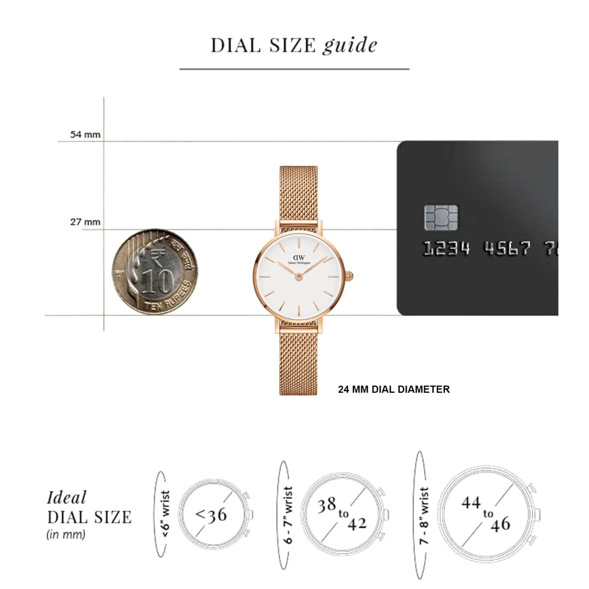 Daniel Wellington White Dial Women Analogue Watch - DW00100418