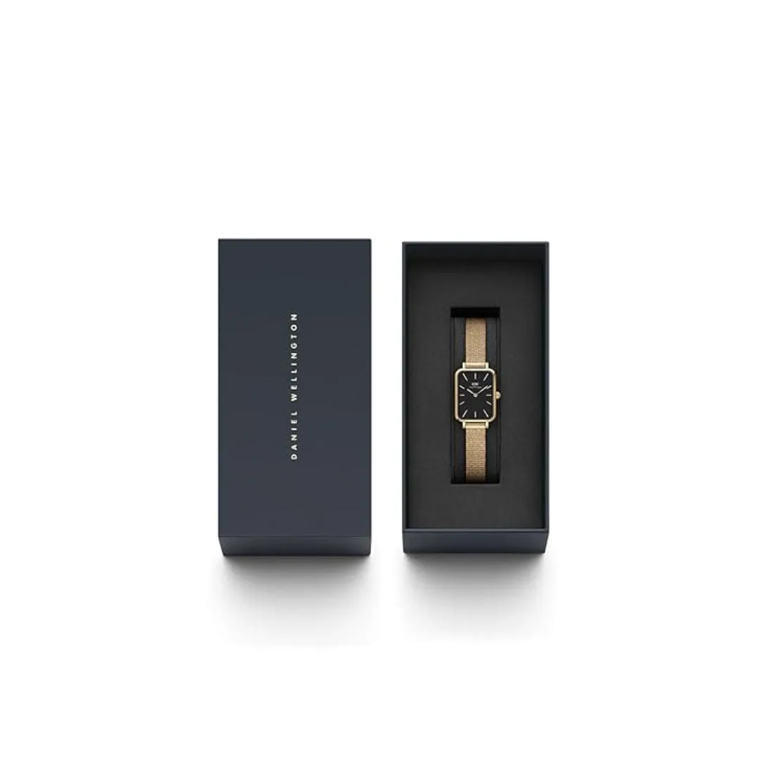 Daniel Wellington Women 20x26 mm Size Black Dial Analogue Watch- DW00100557