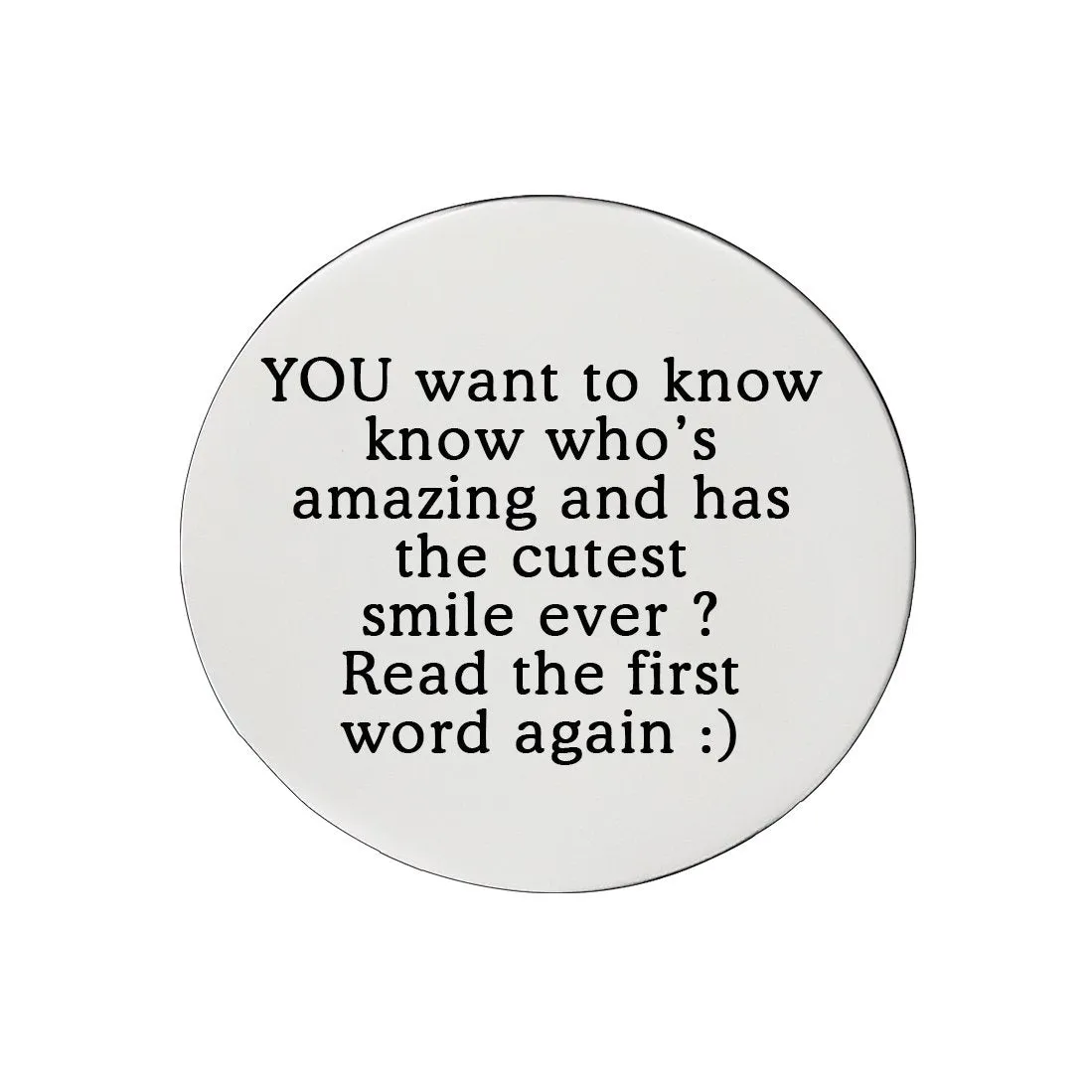 Disc Insert With Inscription for Dream Locket