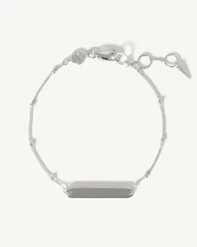 Engravable Bar Bracelet | Sterling Silver