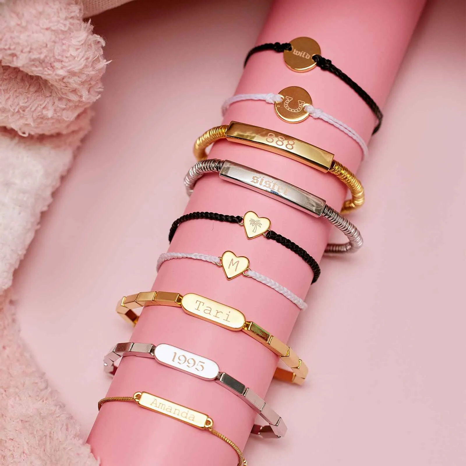 Engravable Double-Sided Bar Bracelet