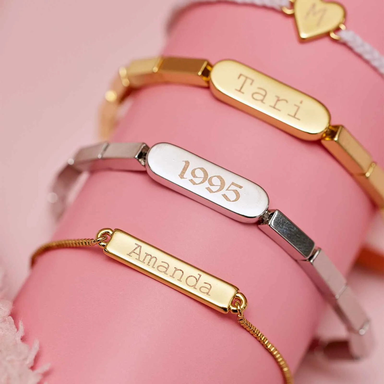 Engravable Double-Sided Bar Bracelet