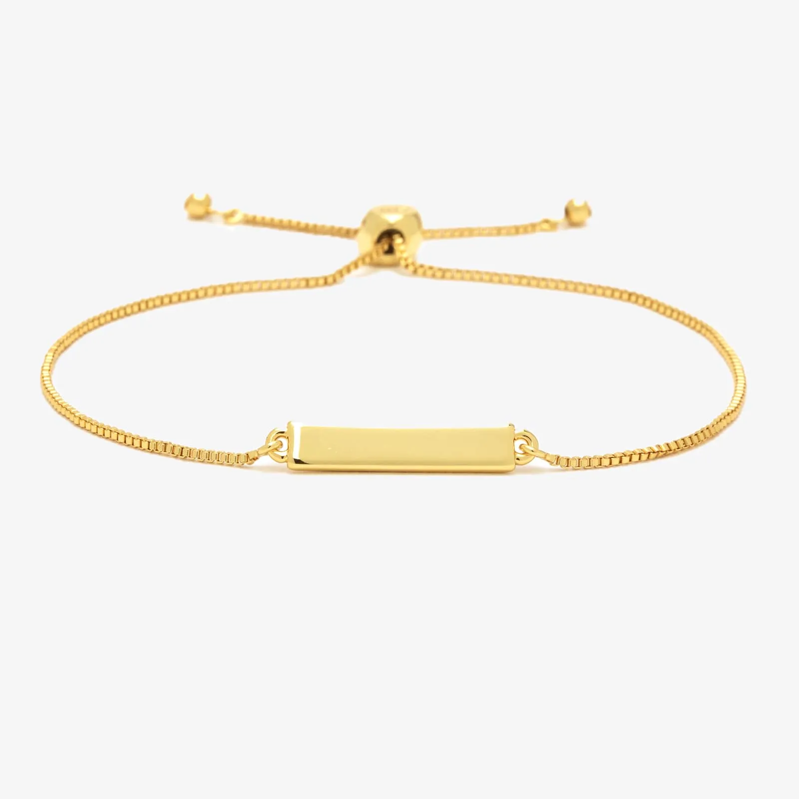 Engravable Double-Sided Bar Bracelet