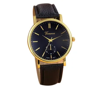 Fashion Quartz Watch Women Relogios Femininos Leather Band Analog Quartz Vogue Wrist Watch Women Watches