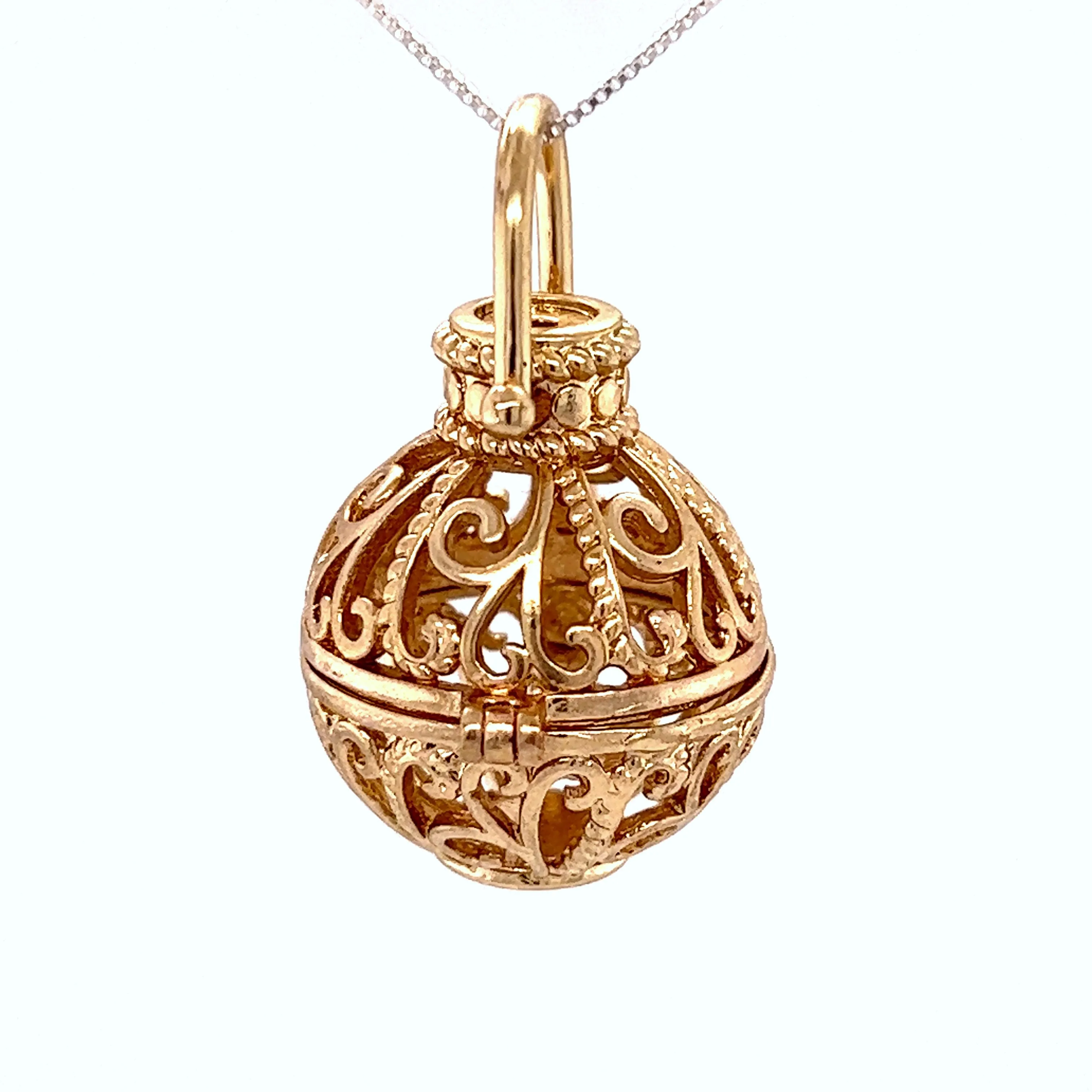 Filigree Cage Pendant