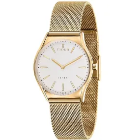 FJORD Gold Mesh Watch - FJ-6042-33