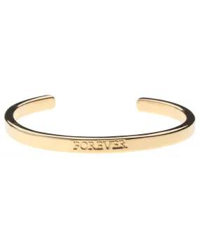 Forever Message Cuff Bracelet