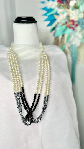 Gatsby Necklace - Multitone Twist