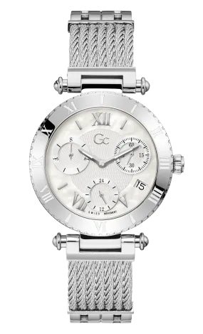 GC White Dial Ladies Watch - Y77001L1MF