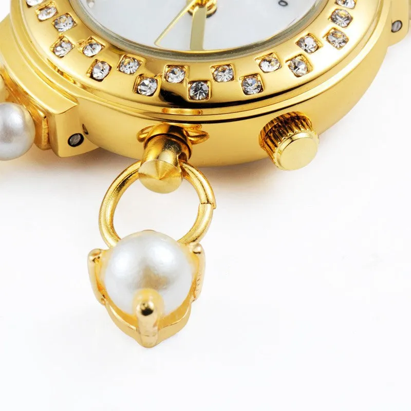 KIMIO New Luxury Women Watch Fashion Style Full Rhinestone Analog Display Quartz Watch Women's Wristwatch