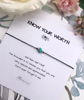 Know Your Worth - Gemstone