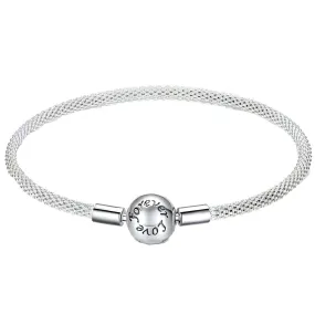 Love Charm Bangle Bracelet