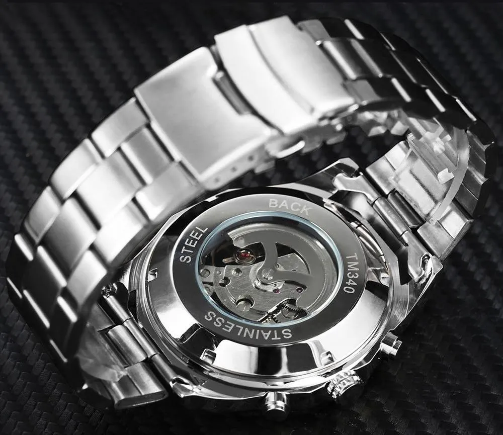 Luxury Skeleton SKULL Mechanical Watch