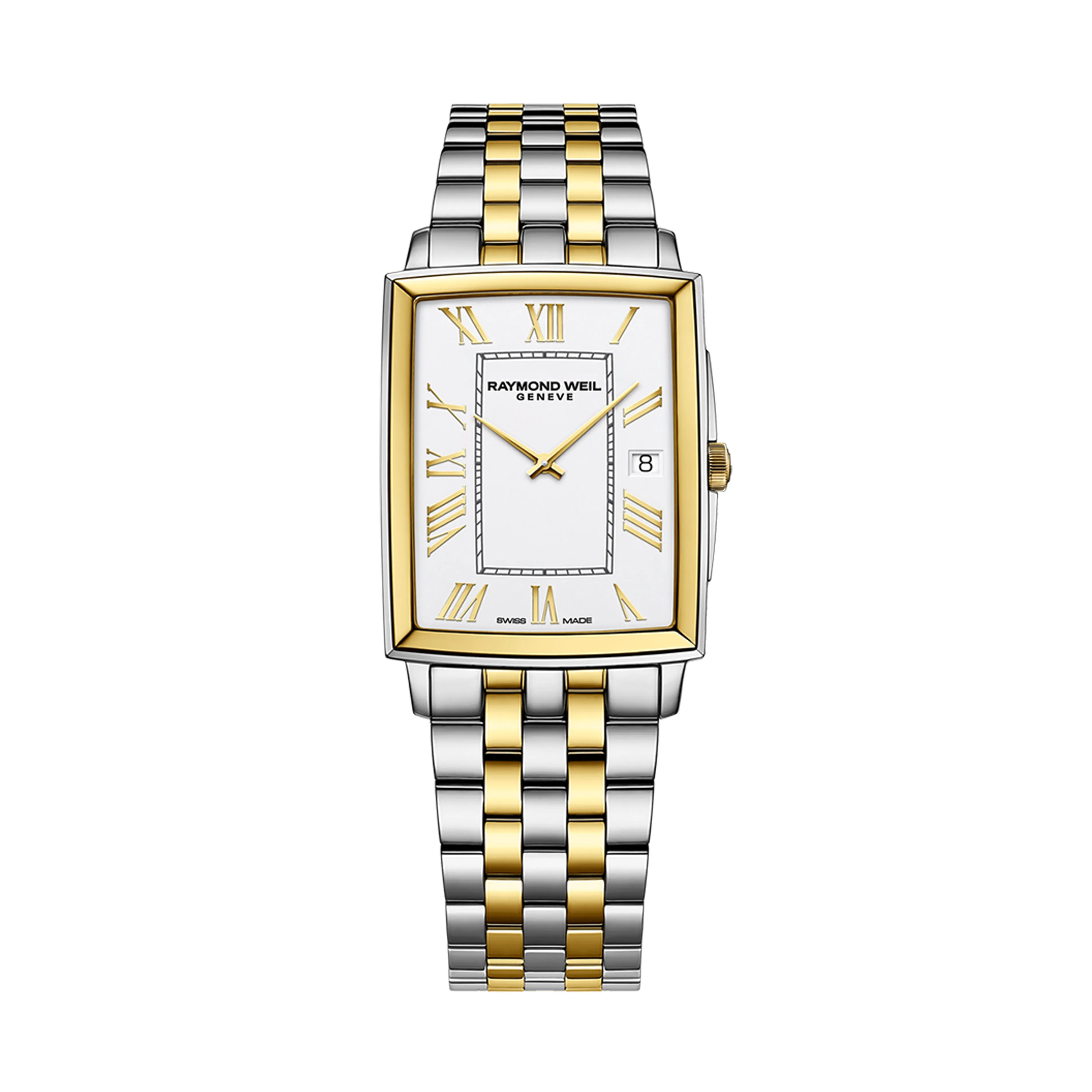 Raymond Weil - Toccata Men's Classic Rectangular Two-tone Watch 5425-STP-00308