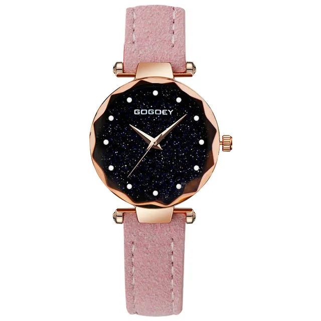 relojes mujer 2018 Luxury Brand Gogoey Women Watches Personality romantic starry sky Wrist Watch Rhinestone Design Ladies Clock