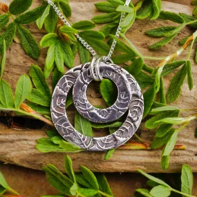 Rings of Leaves Pendant