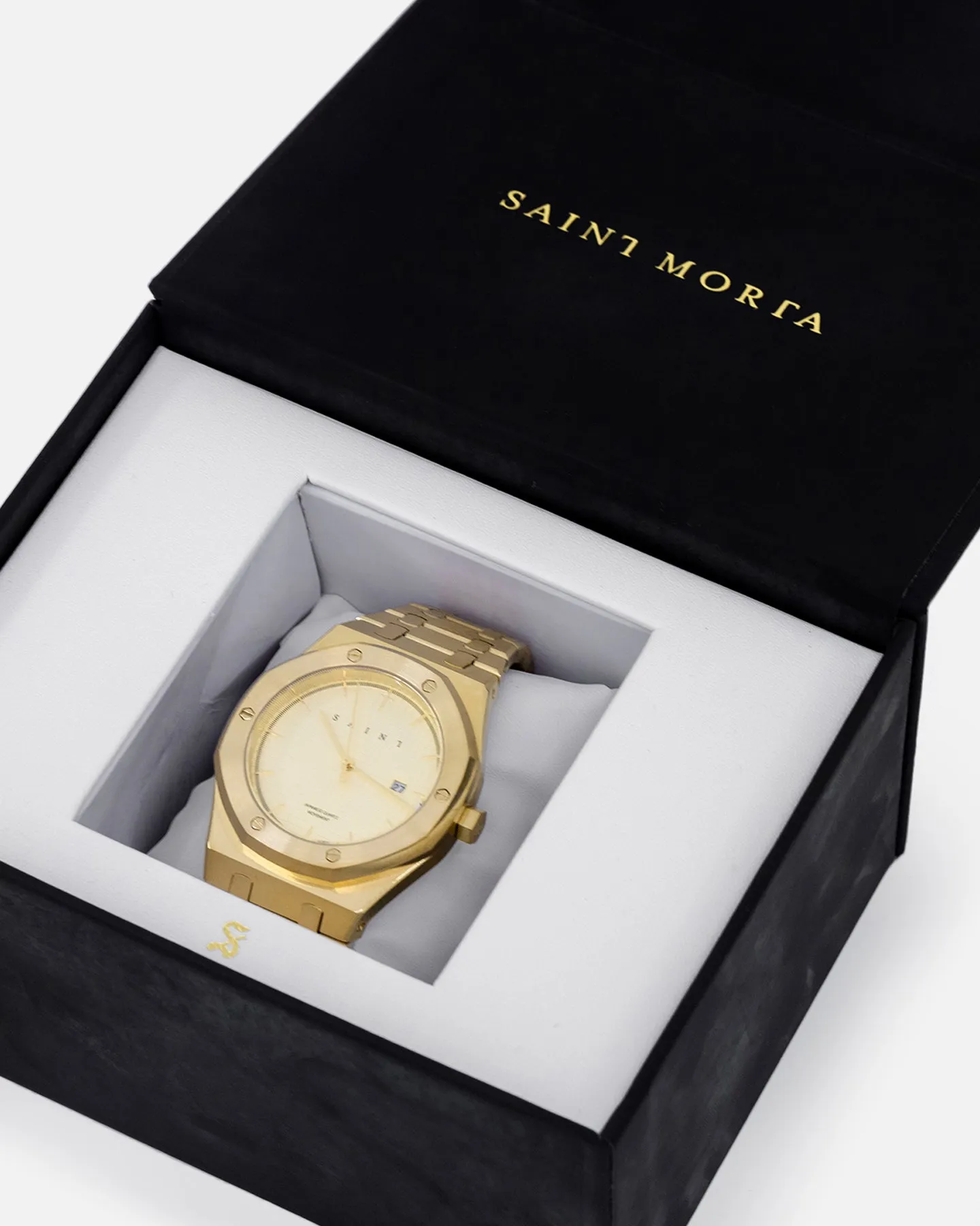 Saint Morta Hex Premiere Watch Gold