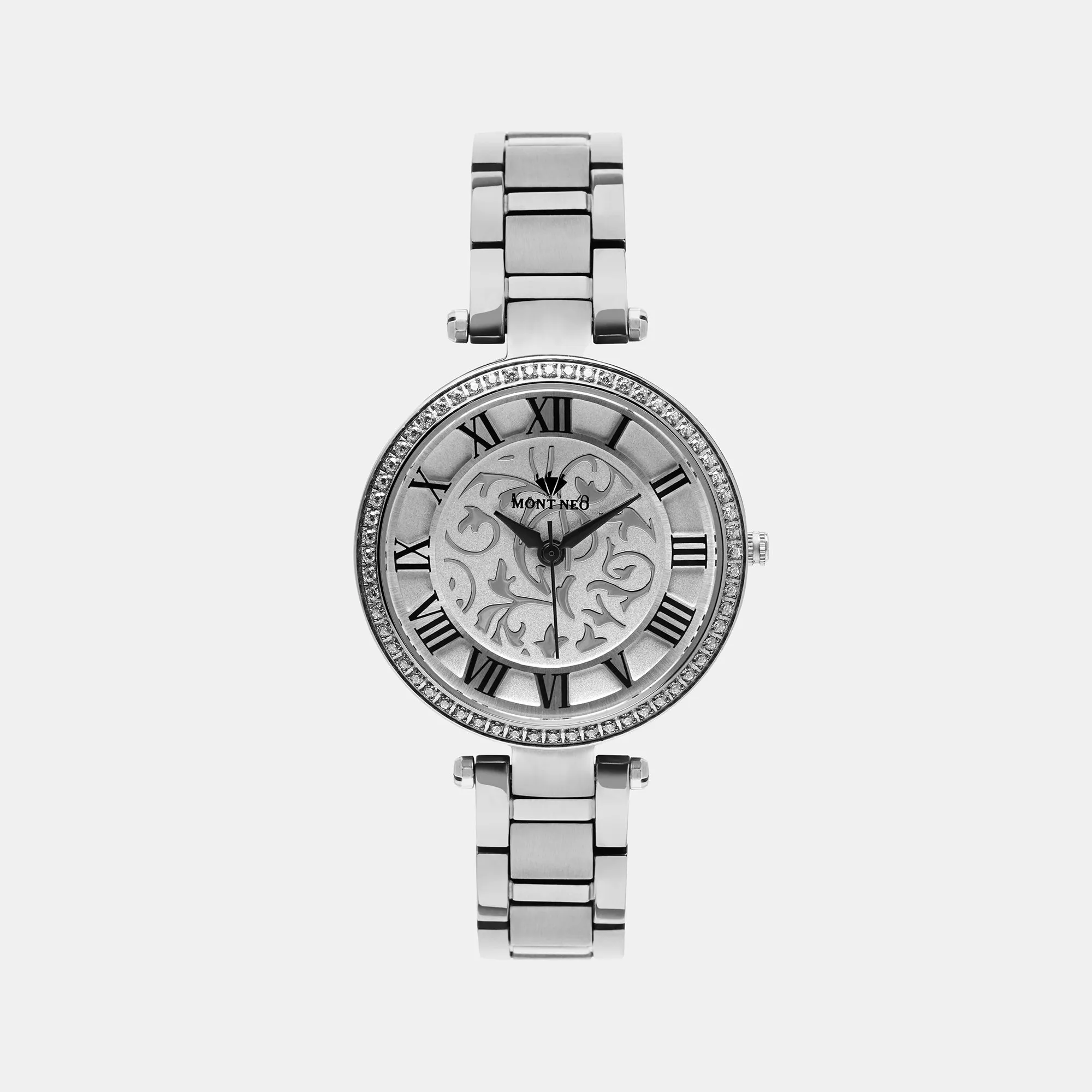 Timeless Silver Analog Women Stainless Steel Watch 7503T-M1103