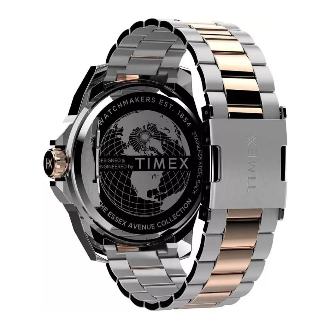 Timex Essex Avenue 44 mm Size Black Dial Men Watch - TW2V43100