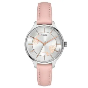 Timex Silver Dial Women Analog Watch - TWEL14805