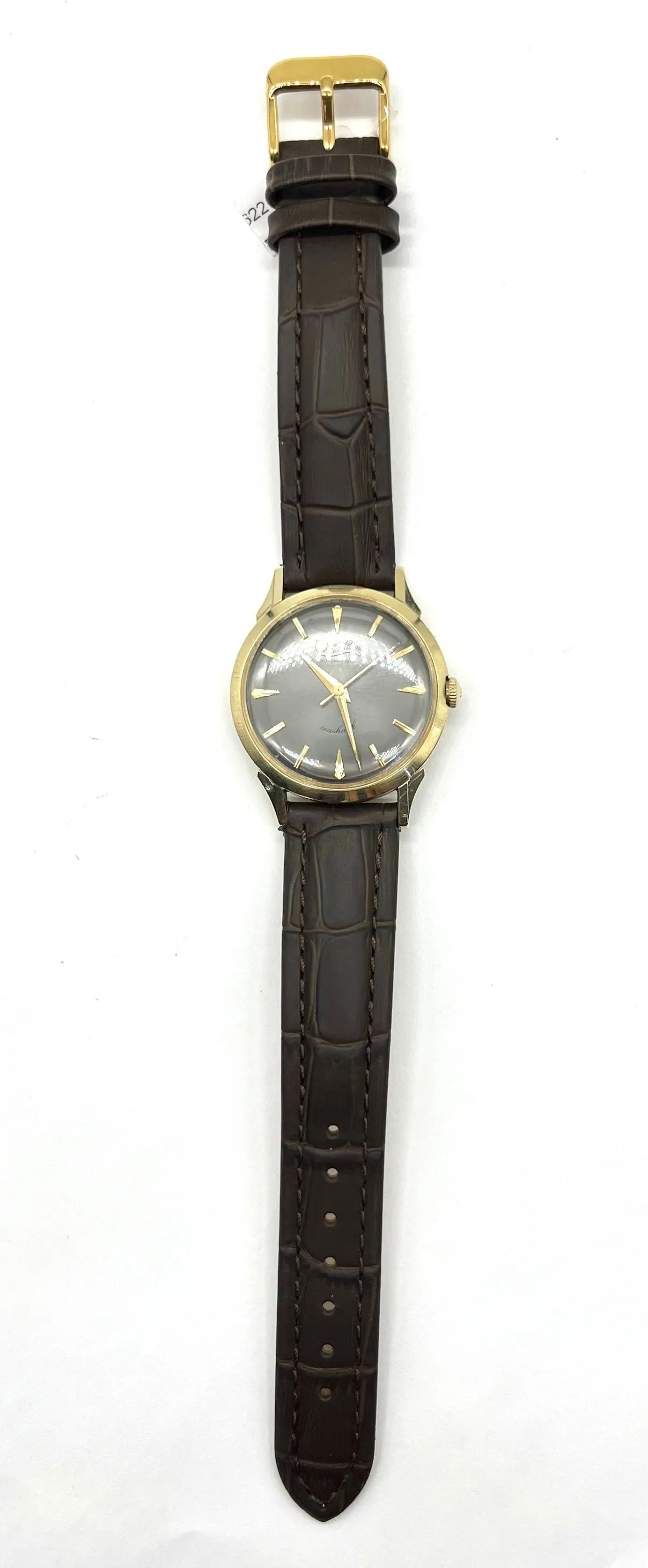 Vintage Lucien Piccard SeaShark Automatic Movement 14k Watch