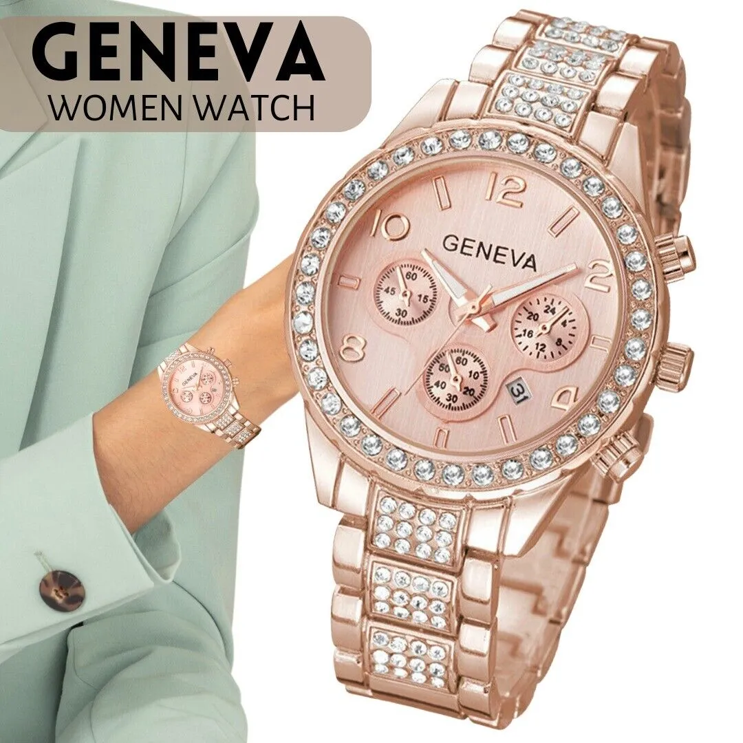 Women Classic Stainless Steel   Watch