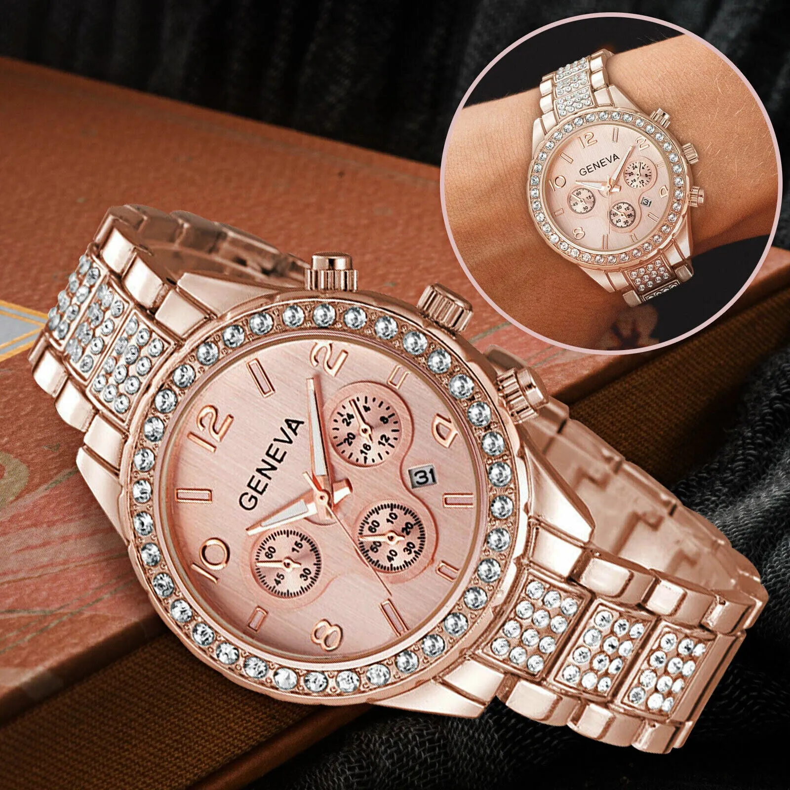 Women Classic Stainless Steel   Watch